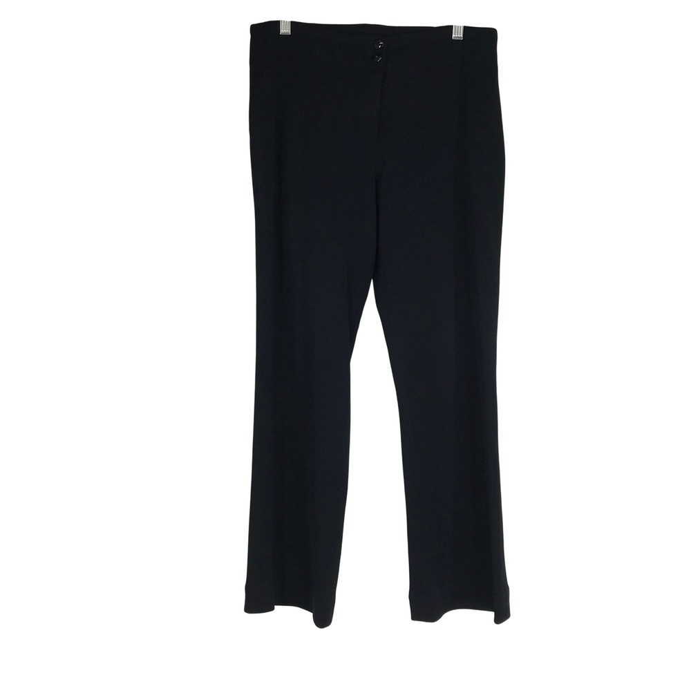 MISOOK Black Straight Leg Dress Pants Women's Size 8 Petite